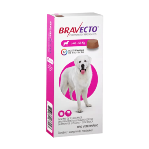 Antipulgas e Carrapatos Bravecto MSD para Cães de 40 a 56 kg
