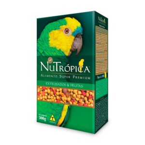 Racao Nutropica para Papagaio Sabor Frutas 300g